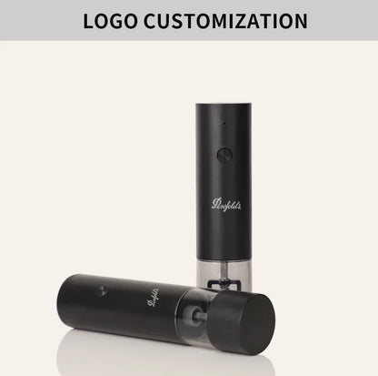 USB Rechargeable Electric Salt and Pepper Grinder Adjustable Coarseness Large Capacity Auto Spices Grinders Kitchen Cooking Tool Beauty World Shop