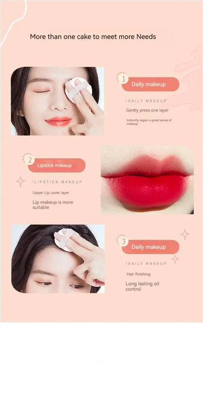 Setting Powder Oil Control Makeup Setting Brightening Skin Tone Setting Powder With Mirror Compact Portable Makeup Powder Beauty World Shop