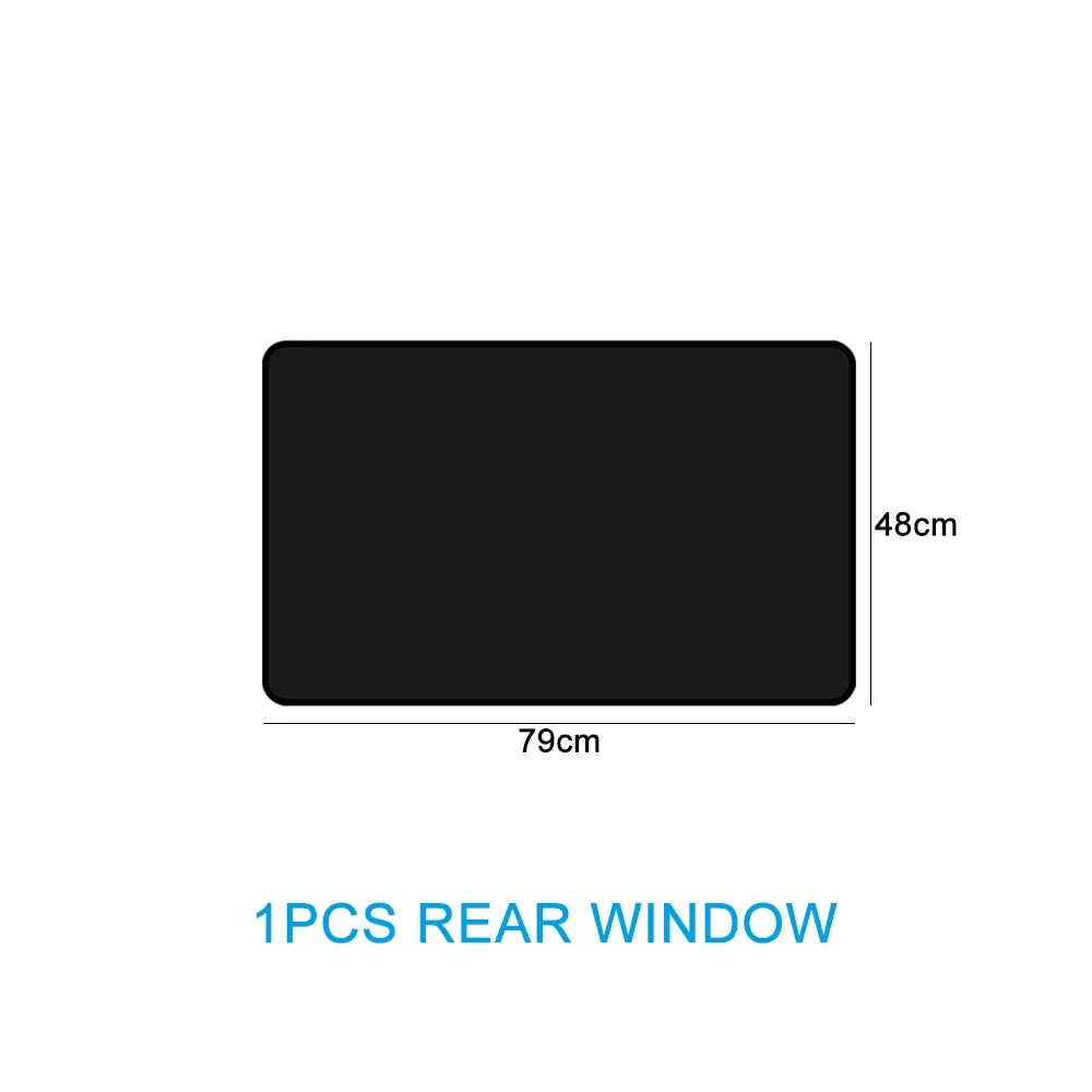 Magnetic Car Sunshade UV Protection Curtains Sun Shield Cover Double Sides Auto Window Sun shade Protector Cover Diy Accessories Beauty World Shop