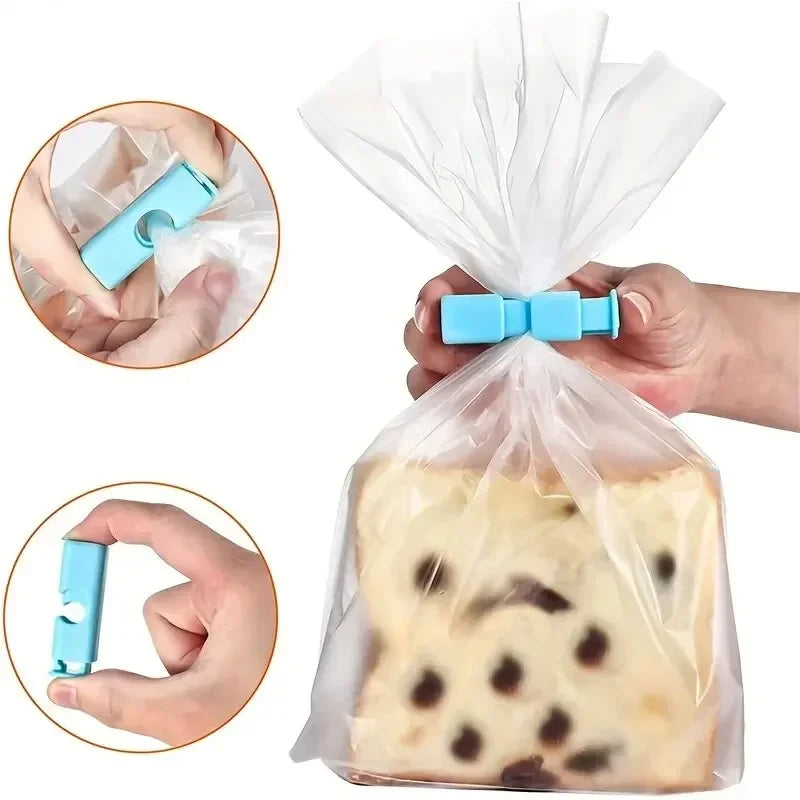 Reusable Food Bag Clips (4-Pack) for Sealing Snacks, Chips & Dry Goods to Lock in Freshness Beauty World Shop