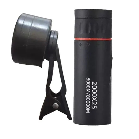 2025 2000X25 HD Monocular Telescope, Compact Portable for Travel, Hiking, Fishing, Camping, Stargazing, Concerts & Bird Watching Beauty World Shop