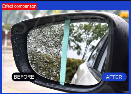 Car Glass Anti-rain Water Spray Repellent Nano Coating Hydrophobic Waterproof Agent Oil Film Removing  Auto Glass Film Agent Beauty World Shop