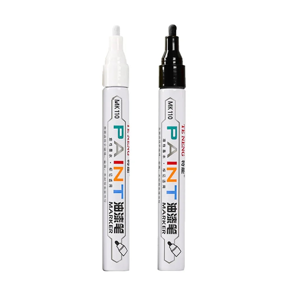 8 Colors Car Scratch Repair Paint Pen Quick Dry Touch Up Paint Repair Pen Waterproof Wheel Tyre Marker Auto Paint Marker Pens Beauty World Shop