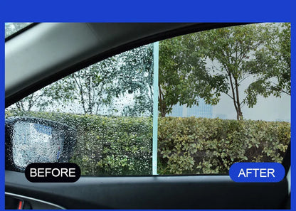 Car Glass Anti-rain Water Spray Repellent Nano Coating Hydrophobic Waterproof Agent Oil Film Removing  Auto Glass Film Agent Beauty World Shop