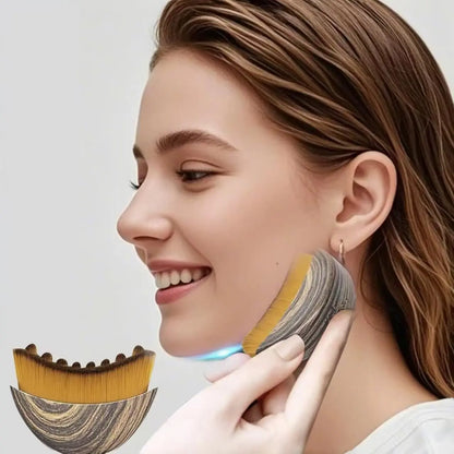 New Lymphatic Contour Care Facial Massage Brush with Storage Box for Facial Stimulating And Contouring Beauty World Shop