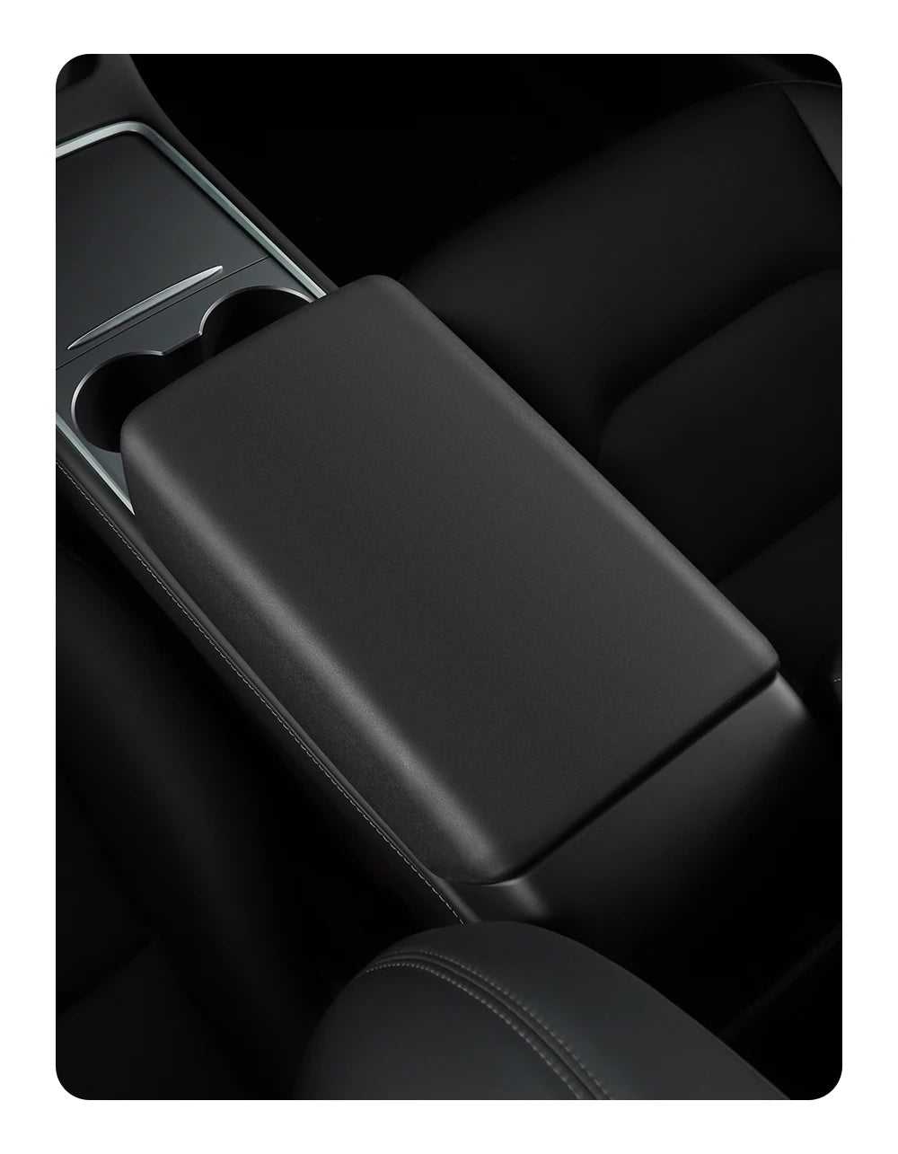 YZ For Tesla Model 3 Y Highland Juniper Car Center Console Armrest Pad Soft Case Central Armrest Box Cover 2026 Auto Accessories Beauty World Shop