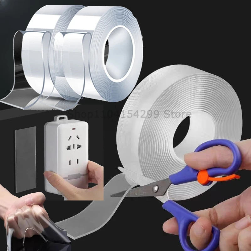 Ultra-strong Double Sided Adhesive Monster Tape Home Appliance Waterproof Wall Stickers Home Improvement Resistant Tapes Beauty Fashion