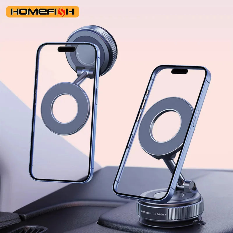 HOMEFISH K007 Magnetic Phone Holder｜Three-axis Rotation For Free Adjustment｜A Convenient Choice For Multiple Scenarios. Beauty World Shop