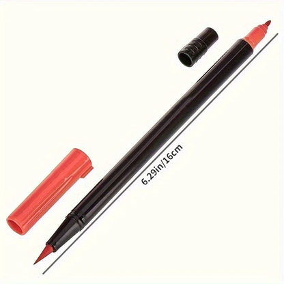 Vibrant Double-Ended Watercolor Markers – Art Set for Drawing & Crafts, Durable Plastic Bodies, Christmas Gift Beauty World Shop