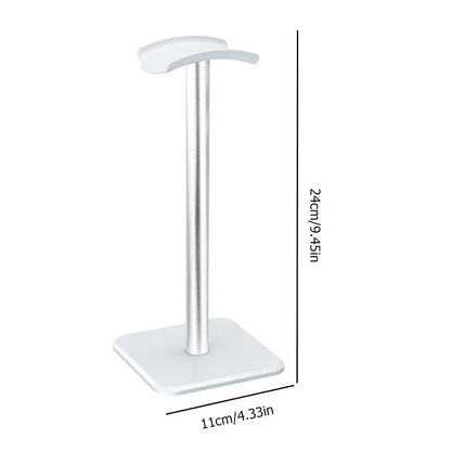 Aluminium Alloy Headphone Stand Holder Rack Space Saving Desktop Organizer Display Earphone Mount Hanger Headset Support Stand