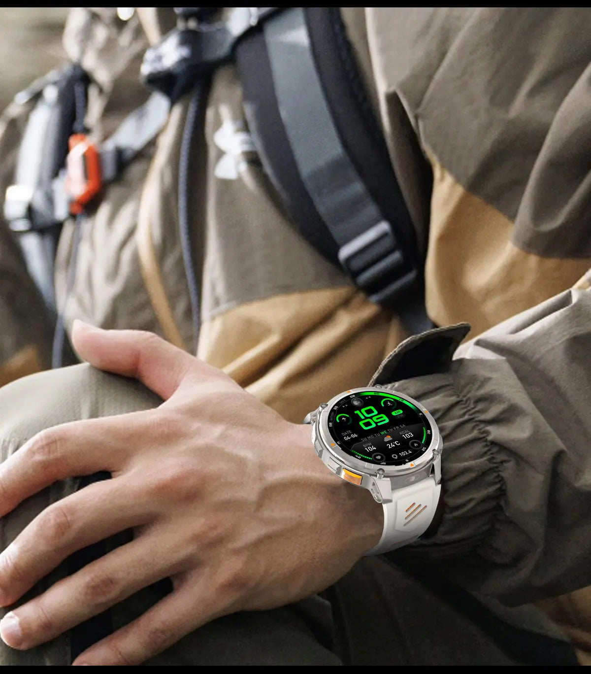 2026 New T-Rex3 Pro 1100mAh Battery Smart Watch GPS path 5ATM Waterproof Sports Run tracker Outdoors Compass Military Smartwatch Beauty World Shop