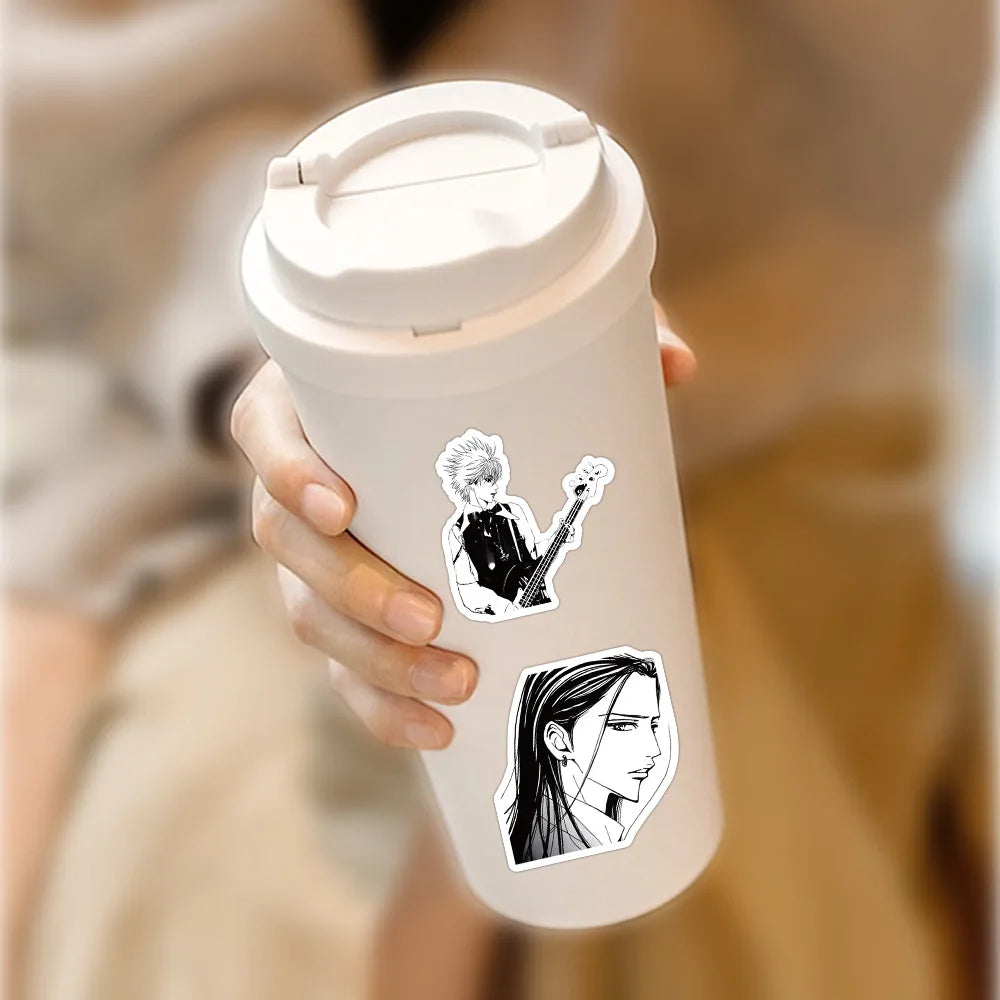 30/60/180p Anime NANA Stickers Cool Graffiti Decals DIY Decoration For Phone Laptop Stationery PVC Waterproof Sticker Toys Gift Beauty World Shop