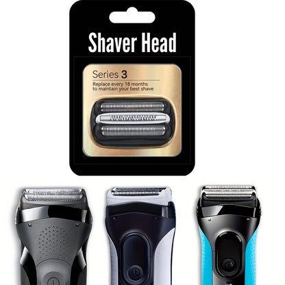 32S Series 3 Replacement Head for Braun S3 Shaver3000s,310s,3040s,3050cc,3010s,3070cc,3080s,3090s,350cc-4,370cc-4,380s-4,3090cc Beauty World Shop