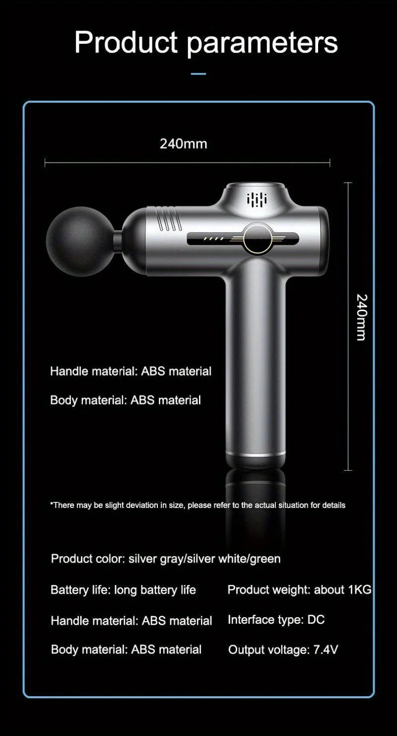 99 Speed Professional Muscle Massage Gun Massager Massager for Neck and Back Massage Instrument Dropshipping Fitness Equipment Beauty World Shop