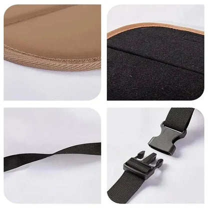 Portable Car Rear Seat Foot Hammock – Adjustable Hanging Footrest for Travel, Office & Car Interior Comfort Beauty World Shop