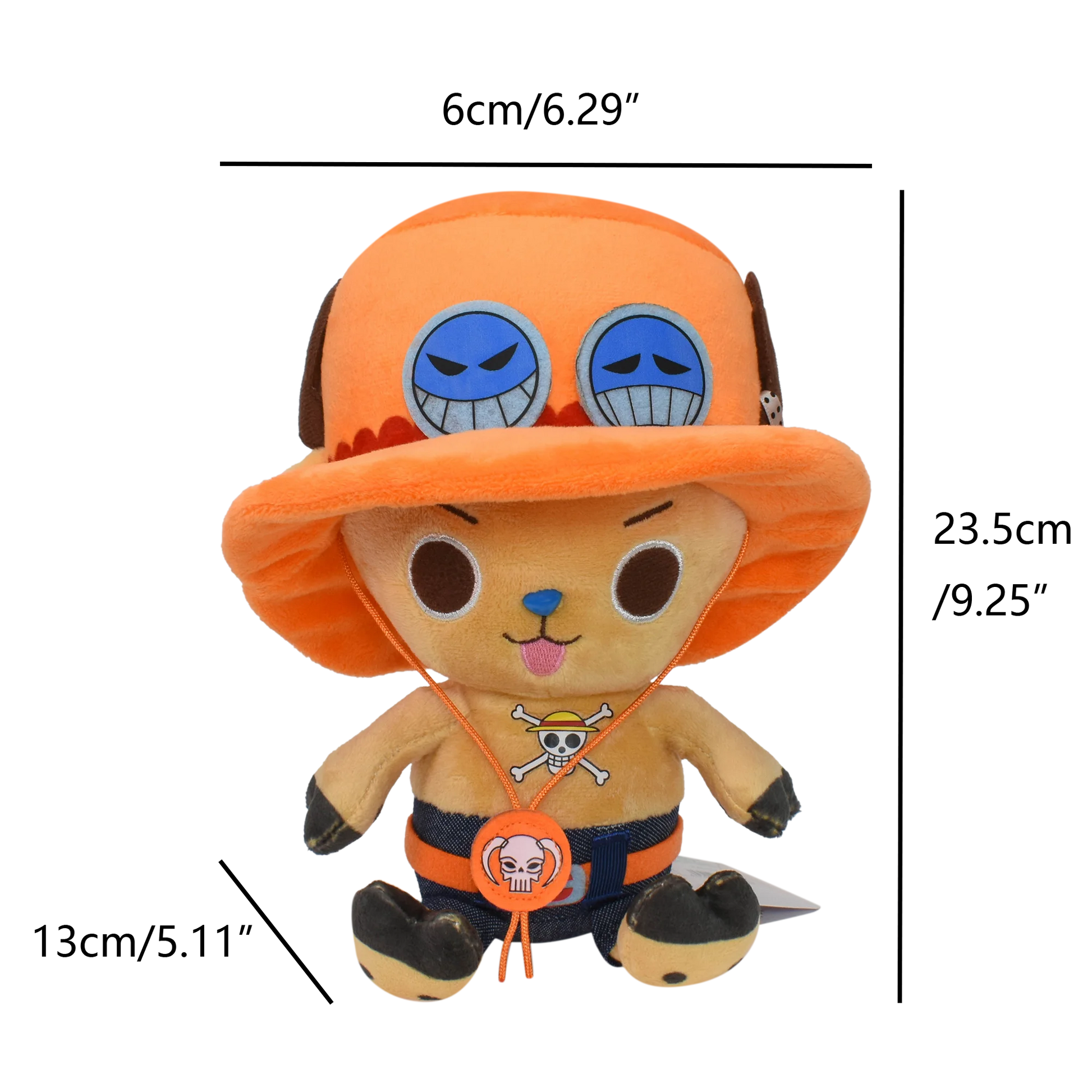 Monkey·D·Luffy Trafalgar D Water Law Tony Tony Chopper Luffy Plush Toy, Peluche Dolls Stuffed Figure for Kids Gift Beauty World Shop