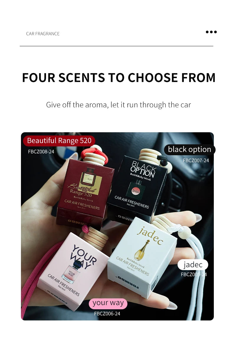 Perfume Car perfume, a car fragrance used for car interior accessories, a long-term car air freshener, keep charming and fresh Beauty World Shop