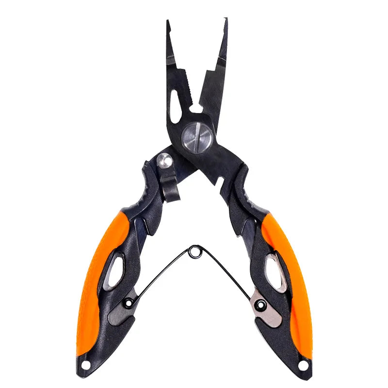 Multifunction Fishing Pliers Tools Accessories for Goods Winter Tackle Pliers Vise Knitting Flies Scissors Braid Set Fish Tongs Beauty World Shop