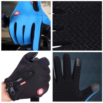 Winter Gloves For Men Women Touchscreen Warm Outdoor Cycling Driving Motorcycle Cold Gloves Windproof Non Slip Gloves Beauty Fashion