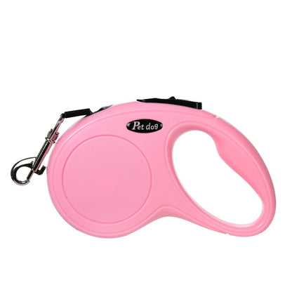 Pet Dog Leash for Small Medium Dogs Cats Walking Automatic Retractable Extending Puppy Solid Roulette Chihuahua Bulldog Supplies Beauty World Shop