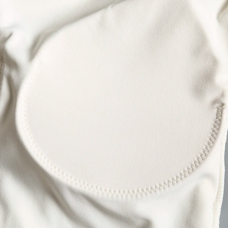 Sexy Short Backless Fixed Chest Pad Sports T-shirt Vest Women's Tight Fitting Quick Drying Slimming Yoga Suit Top Clothing Beauty World Shop