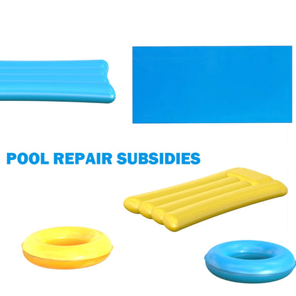 10pcs Underwater Repair Patches Self-Adhesive PVC Pool Repair Kit Multifunctional Wear-Resistant  Household Accessories Beauty World Shop