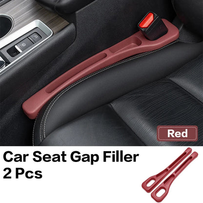 2PCS Car Seat Gap Filler Between Seats Console Organizer Seat Crevice Storage Box Bag Decoration Interior Auto Accessories Beauty World Shop