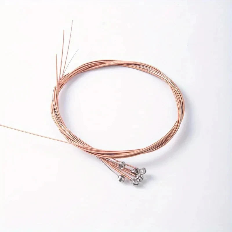 6Pcs/Set High-Quality Acoustic Guitar Strings - Replacement Guitar Strings, Premium Guitar Accessories Beauty World Shop