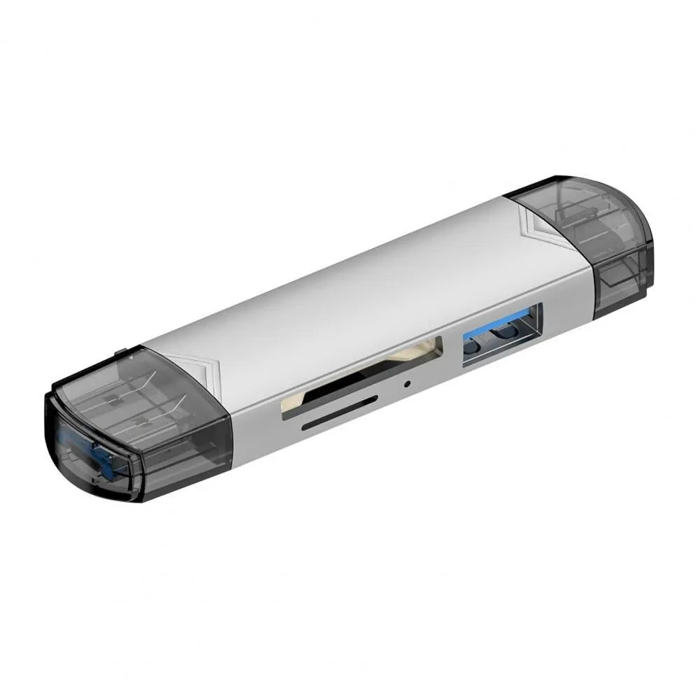 6 In 1 Multifunction Usb 3.0 Card Reader U Disk Type C/Micro Usb/Tf/Sd Flash Drive Memory Card Reading Adapter Phone Accessories Beauty World Shop