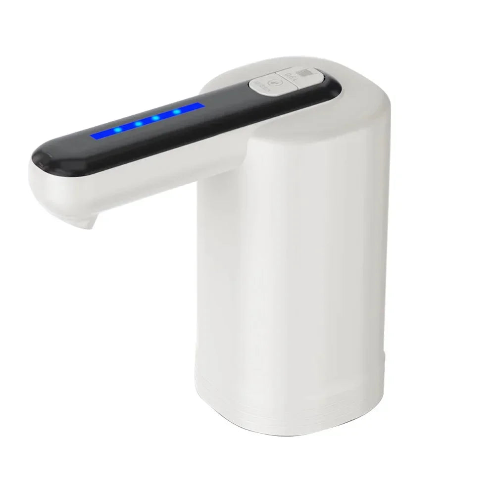 Double Pumps Powerful Automatic Water Dispenser Portable Water Gallon Bottle Switch Pump USB Charging for Home Kitchen Office Beauty World Shop