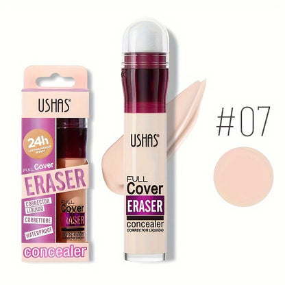 New Sponge Head Concealer for Dark Circles Freckles Acne Pigmentation and Blemishes Long Lasting Moisturizing Liquid Foundation Beauty World Shop