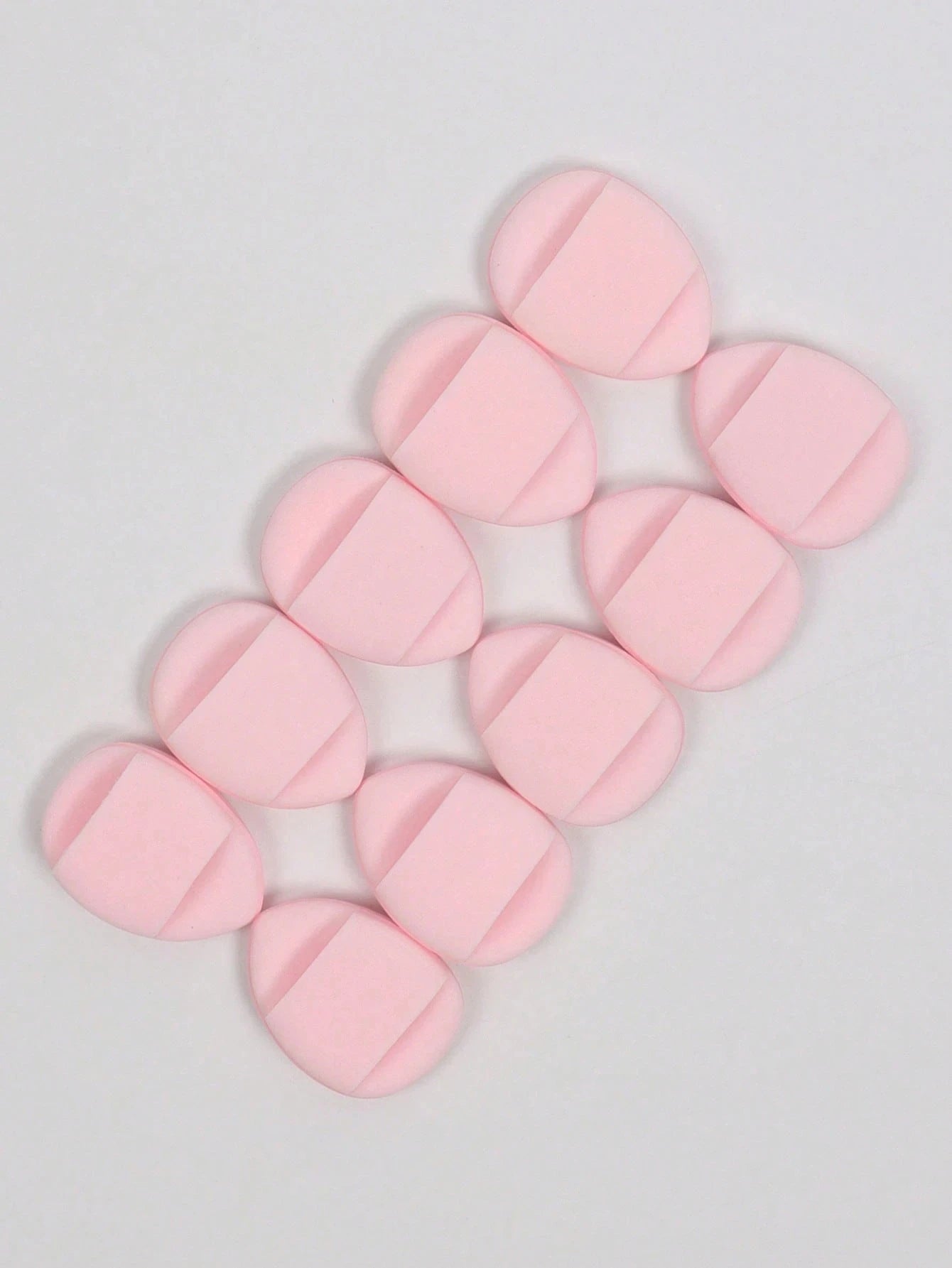 10/50Pcs Finger Cushion Powder Puff,With Air Cushion Powder Puff, Latex-Free Blending Sponge And Makeup Puff Beauty World Shop