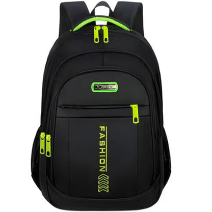 Spring new backpack male leisure business travel backpack Large capacity junior high school bag female computer men's bag Beauty World Shop