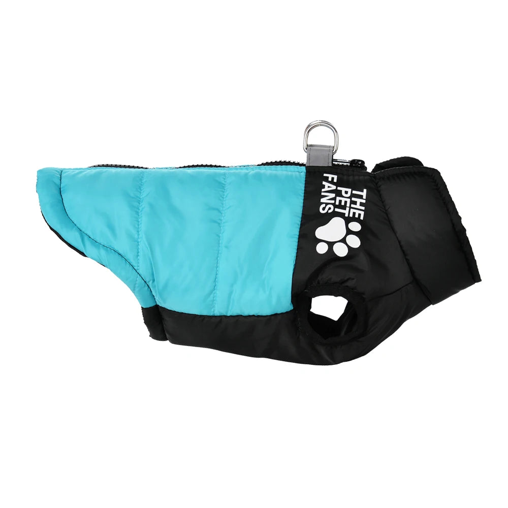 Warm Winter Pet Clothes Windproof Dog Jacket Coat For Small Big Dogs Labrador Costume French Bulldog Golden Retriever Outfits