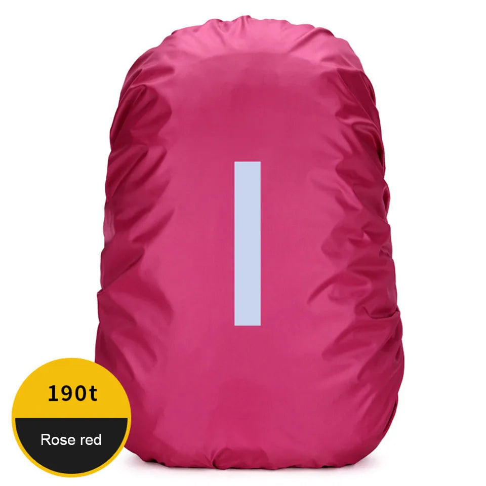KoKossi 1Pcs 20-60L Outdoor Hiking Backpack Rain Cover Backpack Waterproof Cover Cycling Hiking Reflective Rain Cover Unisex Beauty World Shop