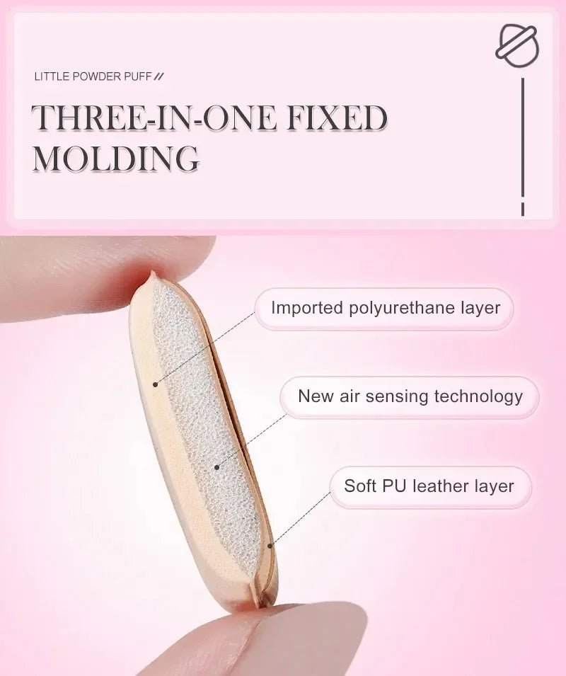 5/10Pcs Mini Finger Puff Foundation Small Air Cushion Powder Sponge Face Concealer BB Cream Cosmetic Applicator Makeup Tools Beauty World Shop