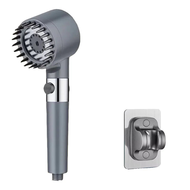 Shower head Shower Filter with Four Modes Bathroom Accessories Head Massage Shower Accessories Shower Knobs Home Furnishings Beauty World Shop