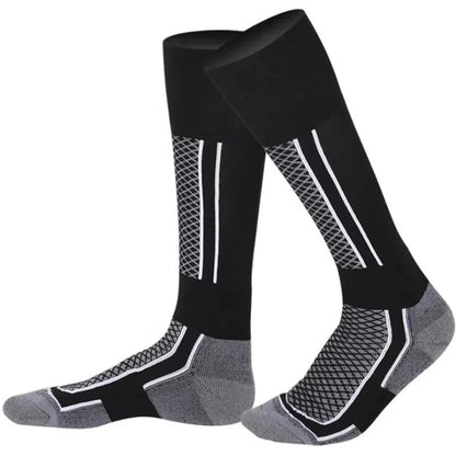 1Pair Winter Warm Thickening Ski Stockings Hiking Socks For Women Men Children Outdoor Anti-Cold High Sports Stockings Beauty World Shop