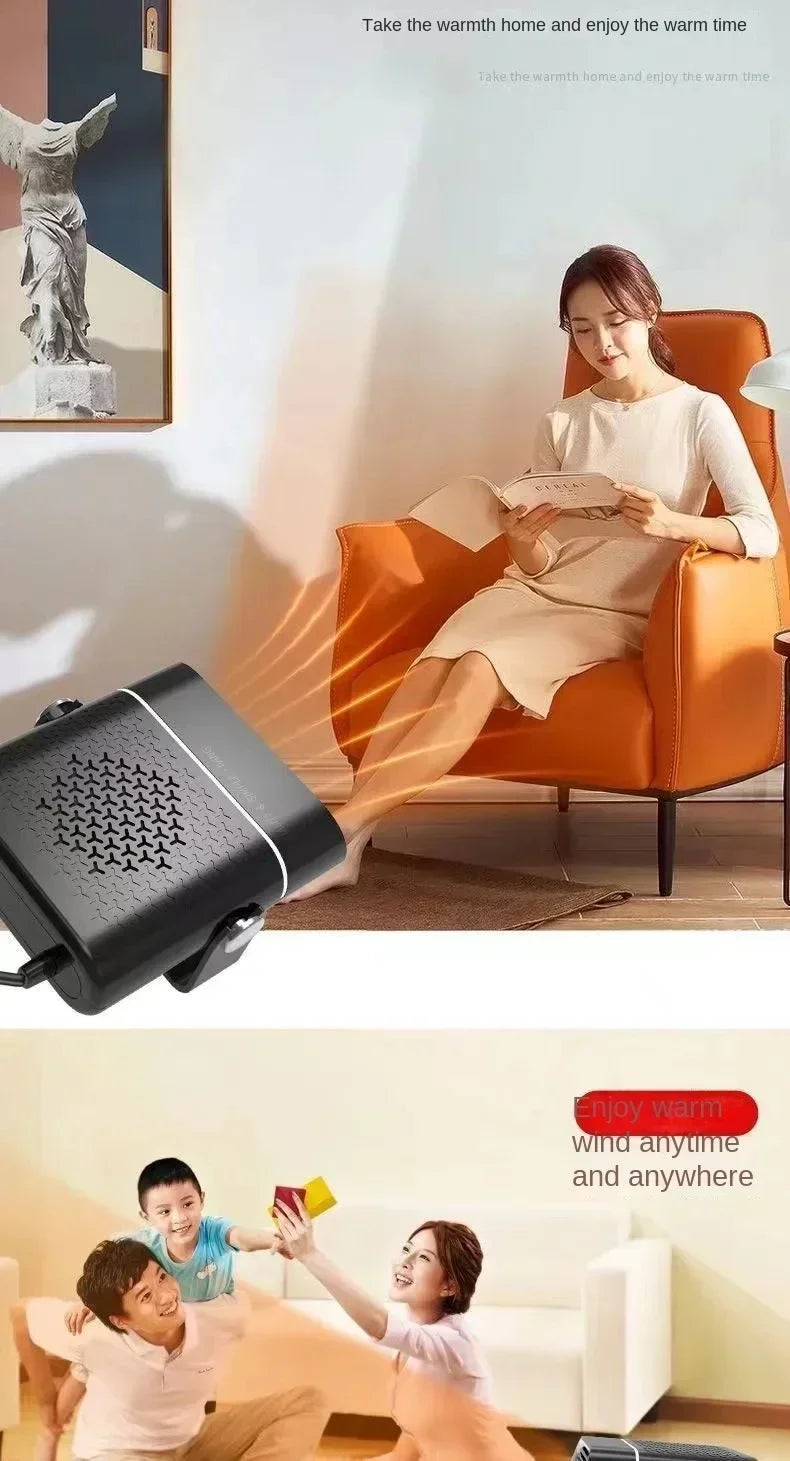 Car Heater Portable Car 24v Heater Windshield Automatic Defogging Defrost Fast Heater 12v Household Electric Heater 2026 New