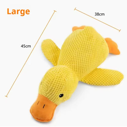 Cute dog Toy Stomping Duck Bite Resistant Grinding Teeth Cleaning Large Dog Interactive Entertainment Puppy Boredom Plush Toy Beauty World Shop