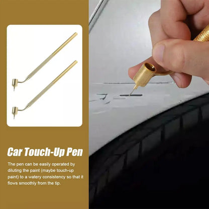 Car Touch-up Paint Pen Detailing Fine Line Fluid Writer Paint Applicator Pen Slanting Precision Ruling Pen Car Scratch Repair Beauty Trend Shop