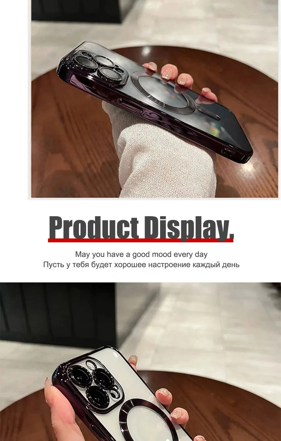 Plating Soft TPU Full Lens Protect Case for iPhone 13 14 12 11 15 Pro Max Plus Magsafe Magnetic Phone Case Wireless Charge Cover Beauty World Shop