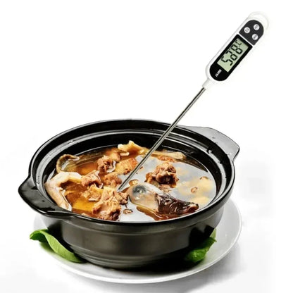 Food Thermometer TP300 Digital Kitchen Water Oil Thermometer for Meat Cooking Food Probe BBQ Electronic Oven Kitchen Tools Beauty World Shop