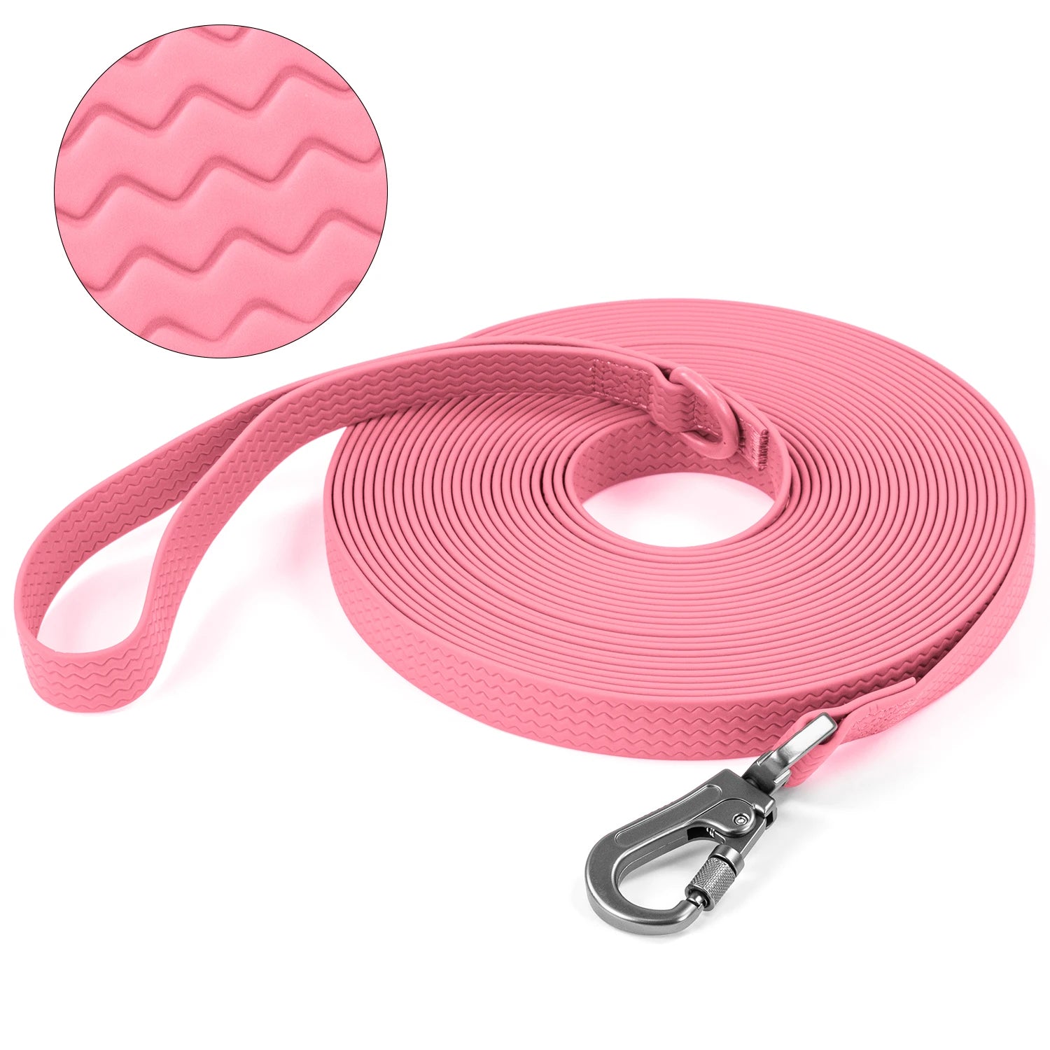 1.8M 3M 5M 10M  PVC Dog Leash large dog Medium non-slip Waterproof and easy to clean running dog training Leash long strong Beauty World Shop