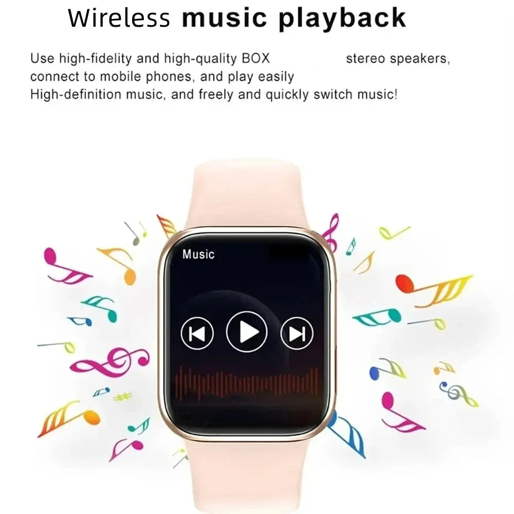 2025 New Smartwatch For Men Android IOS Phone 1.73" Screen Bluetooth Call Blood Oxygen Pressure Monitoring Smart Watch Women Beauty World Shop