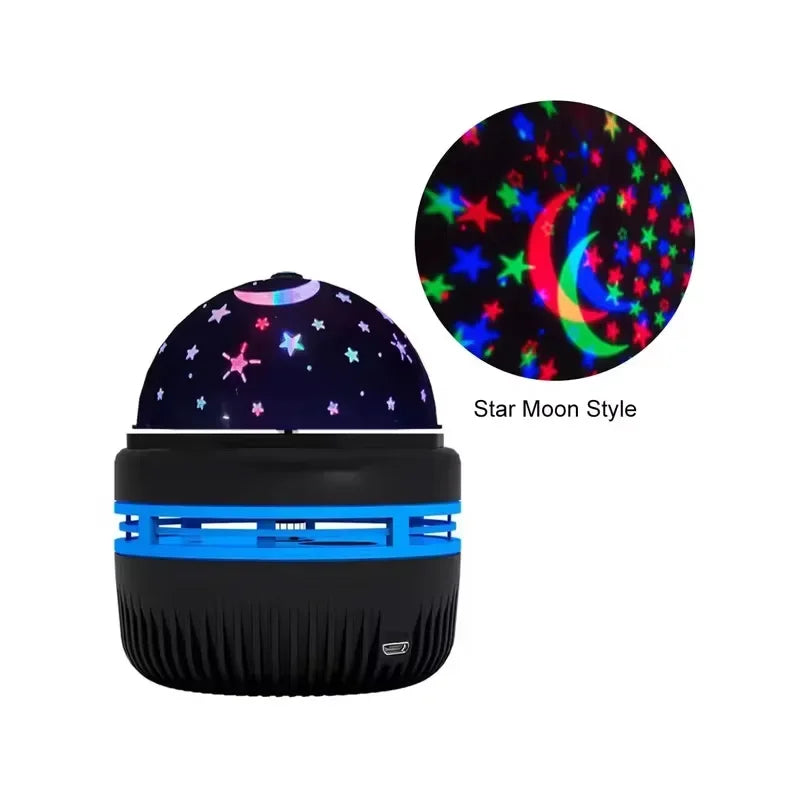 LED Starry Sky Night Lights USB Projector Lamp Magic Ball Moon Star Christmas Lights Home Room Atmosphere Decorations Beauty World Shop