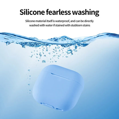 Funda For AirPods 4 Wireless Bluetooth Earphone Silicone Cover Case Ultra-Thin Skin For Apple Airpods 4 4th Generation Cases