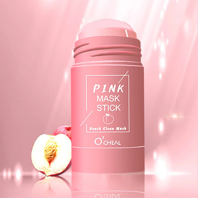Solid facial mask Stick Green Tea Honey Peach Cleaning Pore Moisturizing Long Charcoal Eggplant Mud Film Beauty Trend Shop