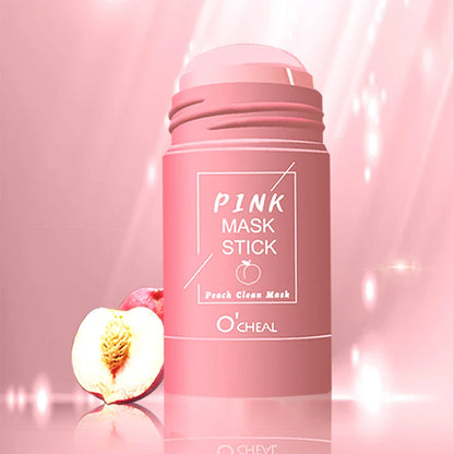Solid facial mask Stick Green Tea Honey Peach Cleaning Pore Moisturizing Long Charcoal Eggplant Mud Film Beauty Trend Shop