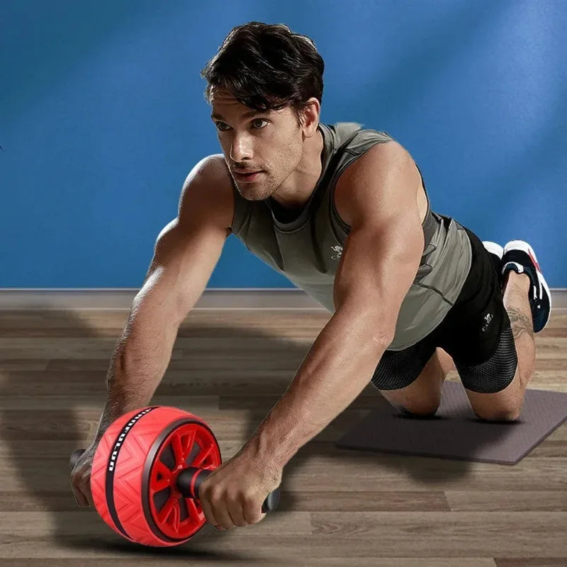 Ab roller abdominal wheel fitness equipment for exercise, suitable for both men and women, dual-wheel silent ab roller. Beauty World Shop